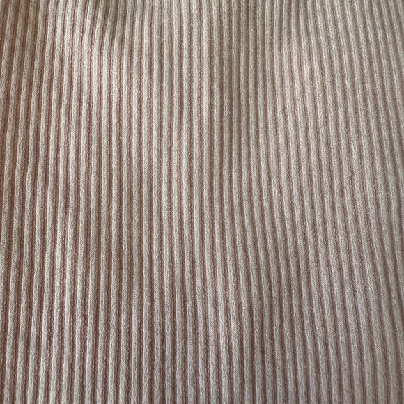 BP Women's Peach Ribbed Halter Tank Top Size M/L Casual Spring - Picture 6 of 6